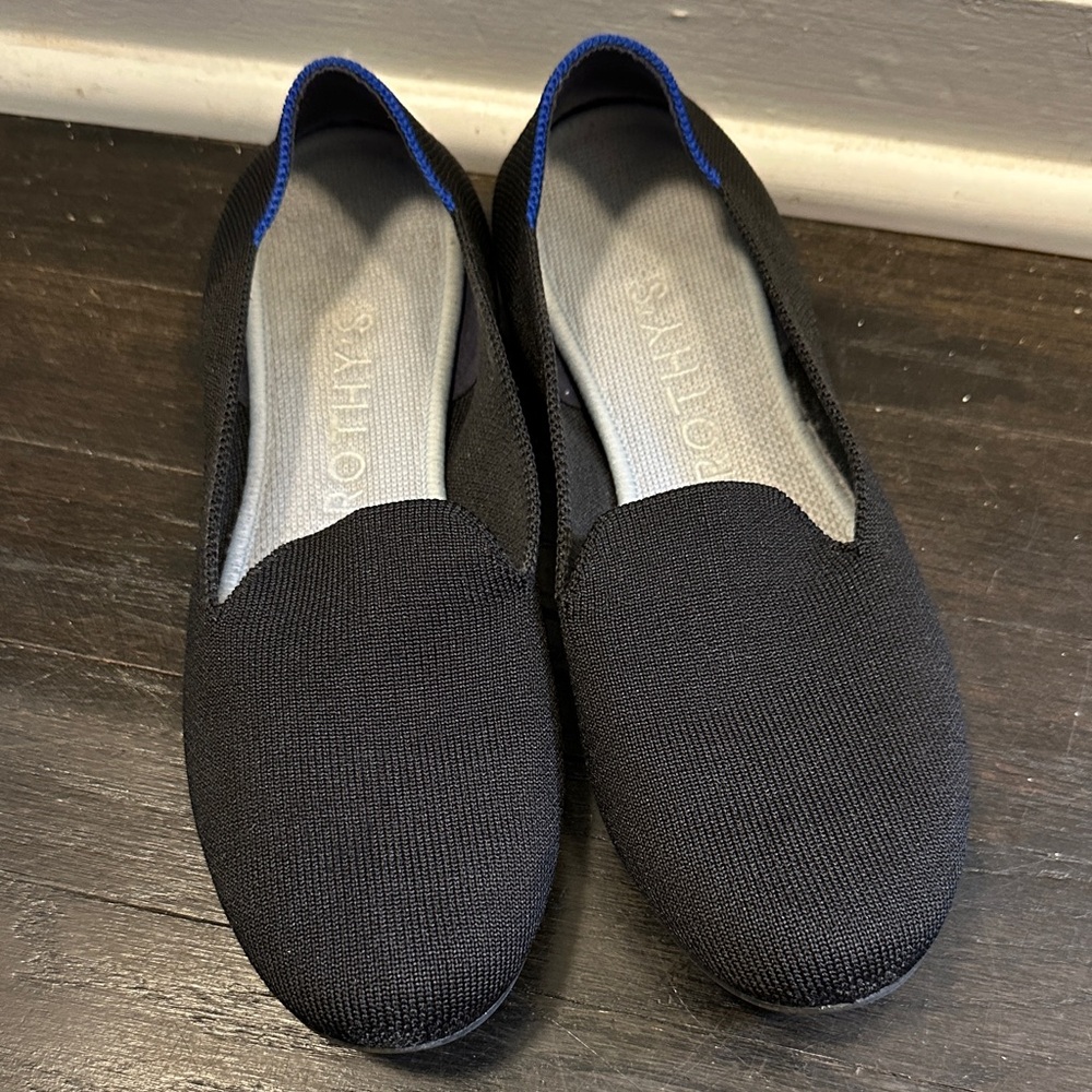 Rothy's Women's Black Slip-On Shoes Size 8